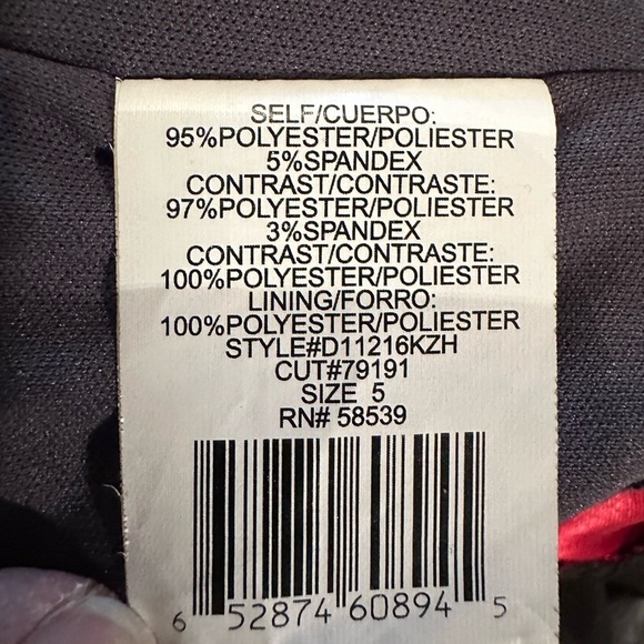 NWT Speechless size 5 formal strapless mini dress - Picture 7 of 10